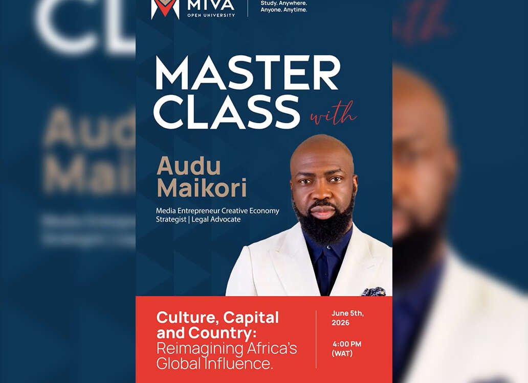Miva University Masterclass: “Africa’s Creative Future Is Not a Talent Problem” — Insights from Audu Maikori, Chairman, Chocolate City Group